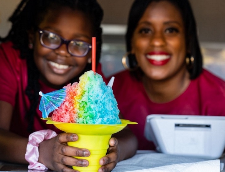 DELJEN'S SHAVED ICE The Christian Heart
